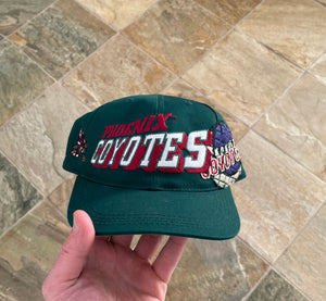 Vintage Phoenix Coyotes Sports Specialties Grid Snapback, Youth Size
