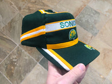 Load image into Gallery viewer, Vintage Seattle SuperSonics Twins Enterprises Snapback Basketball hat
