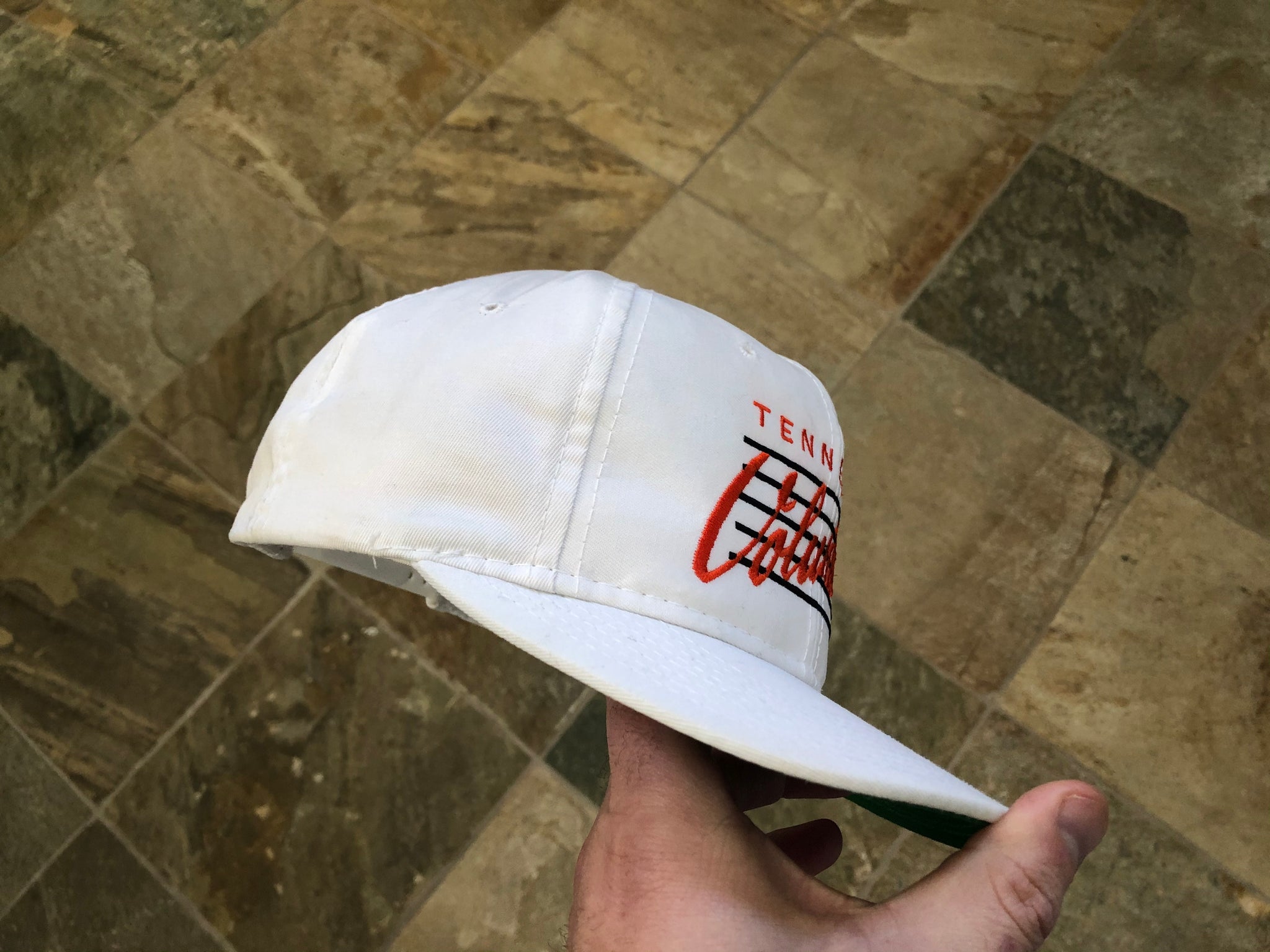 Vintage Louisville Cardinals Youngan Bar Script SnapBack Hat Cap Pioneer