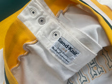 Load image into Gallery viewer, Vintage Cleveland State Vikings Sand Knit Game Worn Basketball Warm Up College Jacket, Size 44