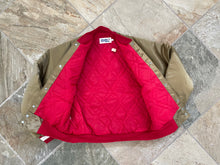 Load image into Gallery viewer, Vintage Chalk Line Satin Football Jacket, Size Medium