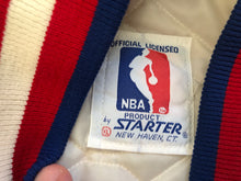 Load image into Gallery viewer, Vintage Philadelphia 76ers Starter Satin Basketball Jacket, Size XL