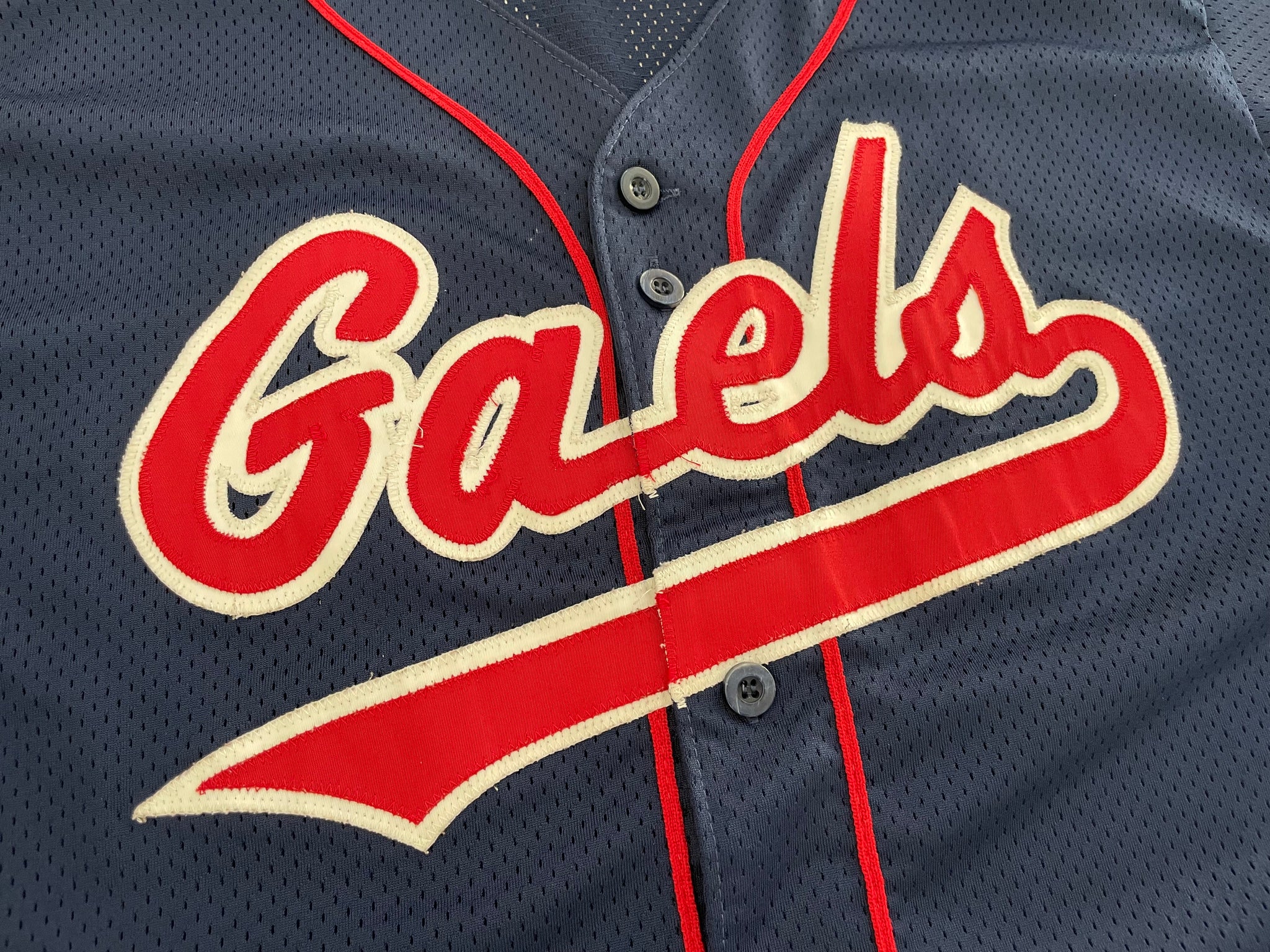 Vintage St Marys Gaels Jersey Rawlings Pro Cut Team Issued Baseball L SMC  sewn