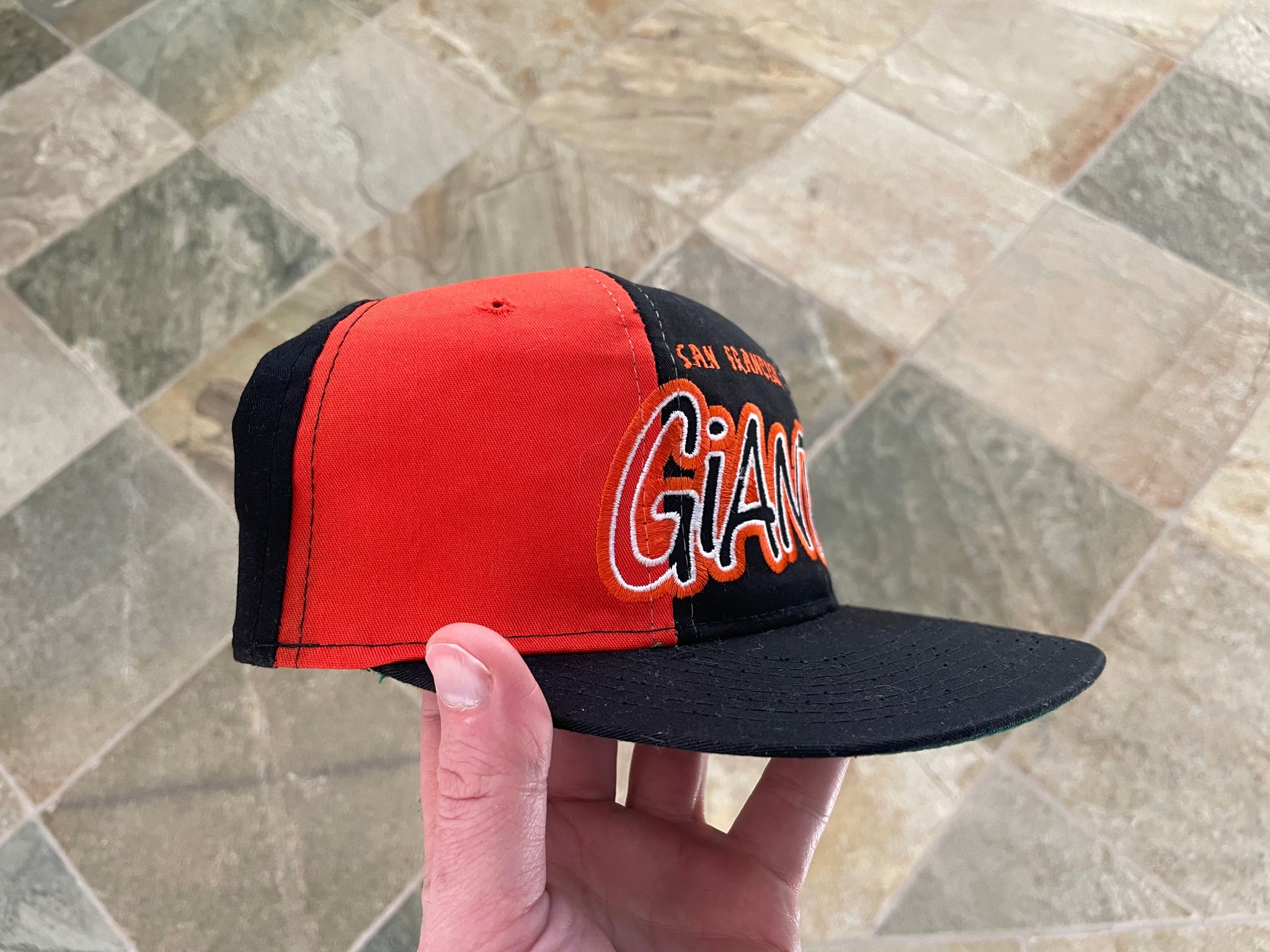 Vintage San Francisco Giants Starter Tri-Power Script Snapback