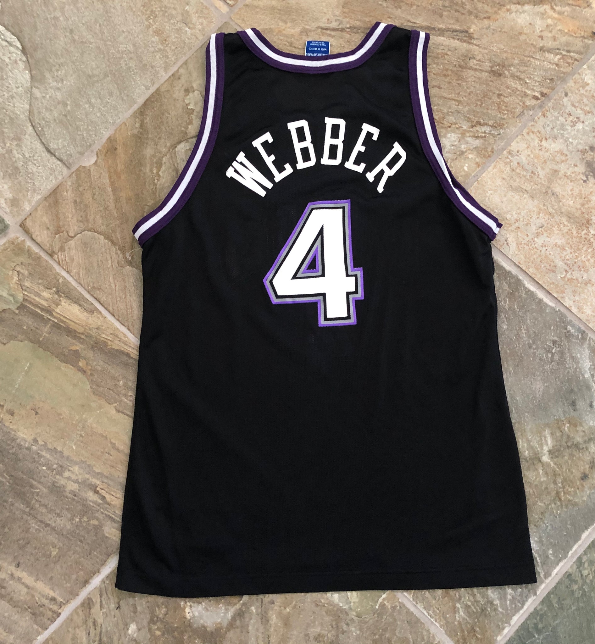 90s Sacramento Kings Champion Chris Webber Jersey