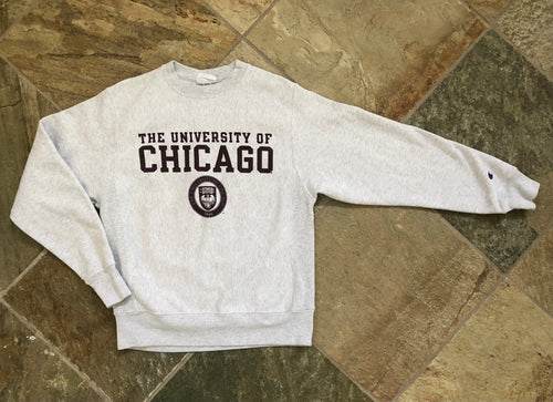 Vintage Chicago Maroons Champion College Sweatshirt, Size Small