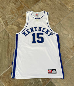 Vintage Kentucky Wildcats Jeff Sheppard Nike Authentic College Basketball Jersey, Size 44, Large