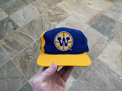 Vintage Golden State Warriors Sports Specialties Script Snapback Basketball Hat