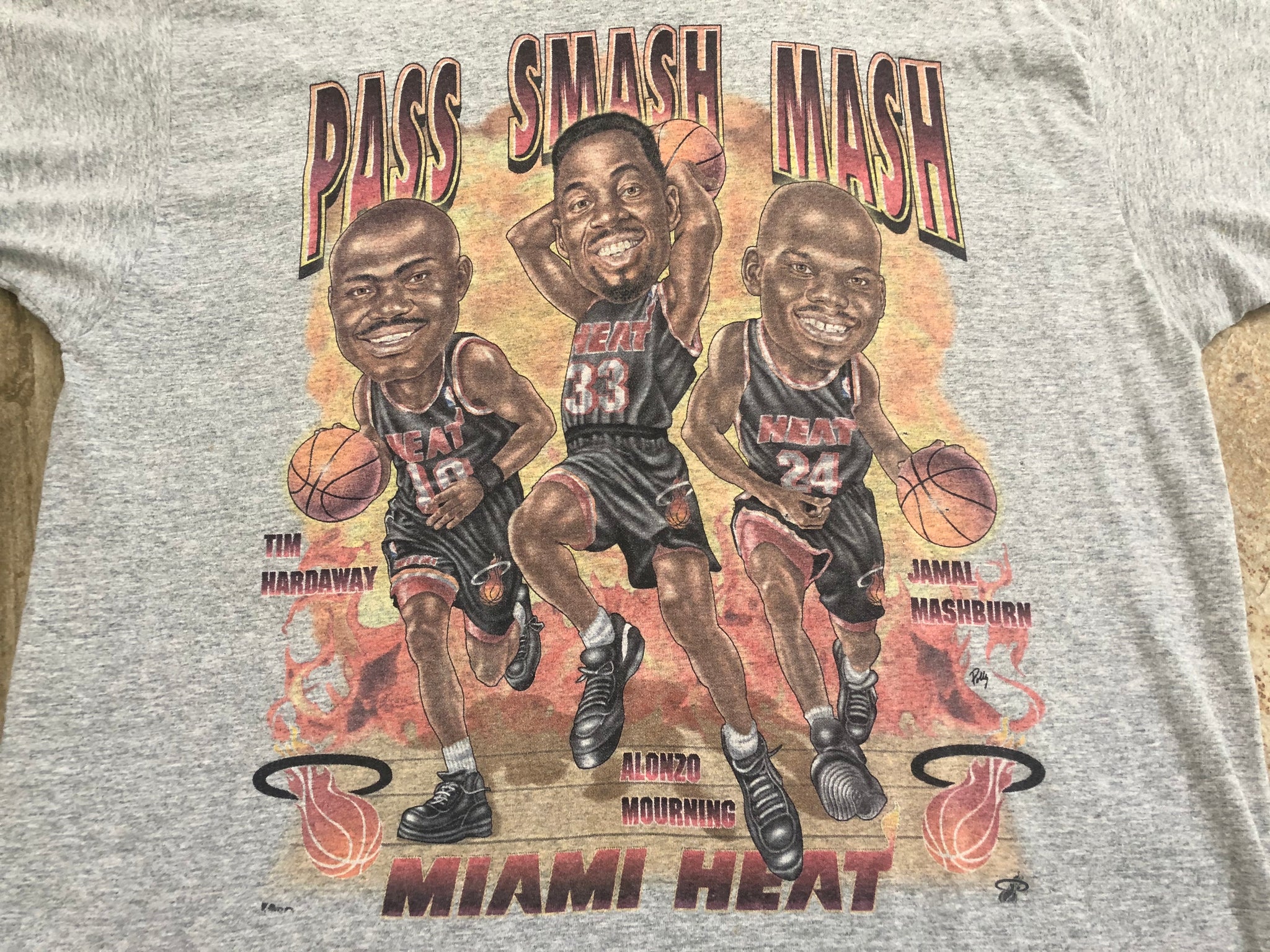 Vintage Miami Heat Champion Basketball Shorts