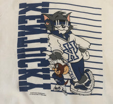 Load image into Gallery viewer, Vintage Kentucky Wildcats Tom and Jerry College Sweatshirt, Size Large
