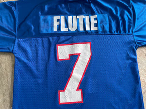 Vintage Buffalo Bills Doug Flutie Starter Football Jersey, Size 46, Medium