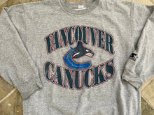 Load image into Gallery viewer, Vintage Vancouver Canucks Starter Hockey Sweatshirt, Size Large