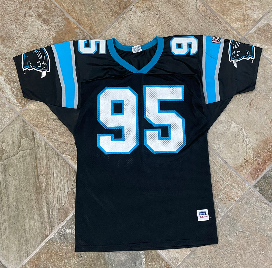 Vintage Carolina Panthers Wilson Football Jersey, Size Medium