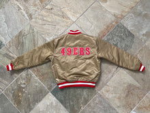 Load image into Gallery viewer, Vintage San Francisco 49ers Starter Satin Football Jacket, Size a large