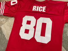 Load image into Gallery viewer, Vintage San Francisco 49ers Jerry Rice Starter Football Jersey, Size 46, Large