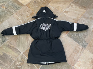 Vintage Los Angeles Kings Starter Trench Coat Hockey Jacket, Size XL