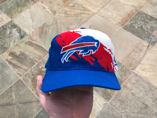 Vintage Buffalo Bills Logo Athletic Splash Snapback Football Hat