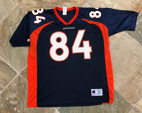 Vintage Denver Broncos Shannon Sharpe Champion Football Jersey, Size 52, XL