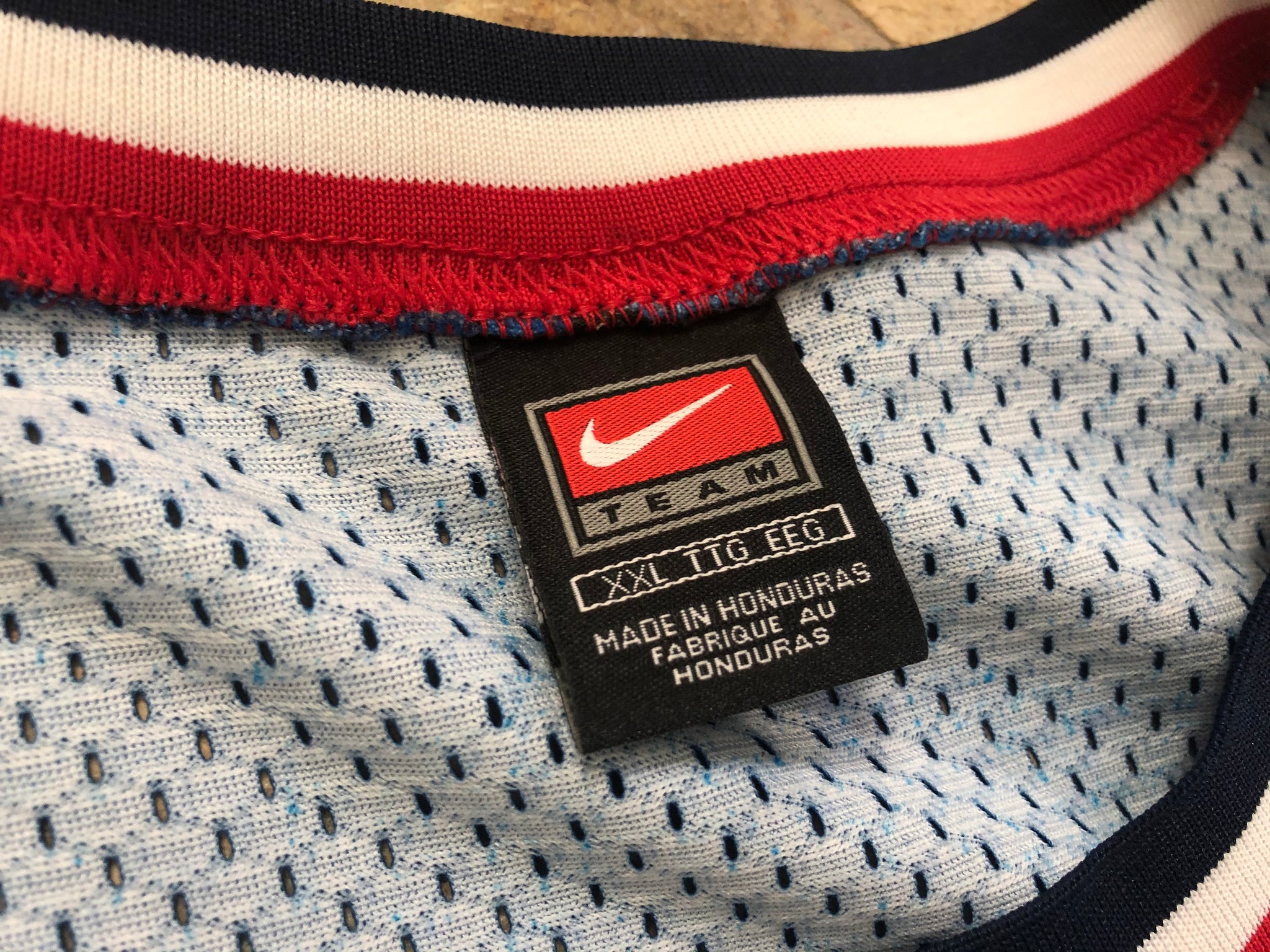 90s Nike Air Jordan Baseball Jersey, Size Large. Tag