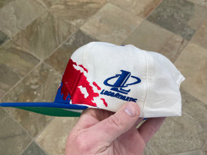 Vintage Kansas Jayhawks Logo Athletic Splash Snapback College Hat