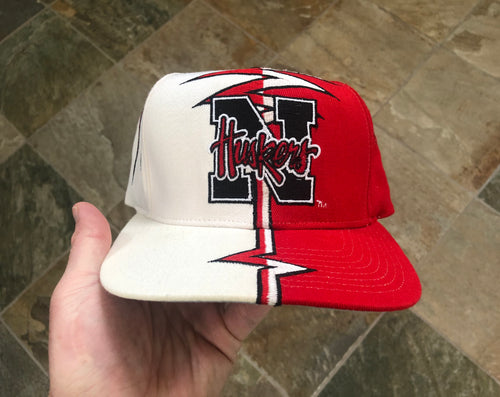 Vintage Nebraska Cornhuskers Starter Shockwave Strapback Snapback College Hat