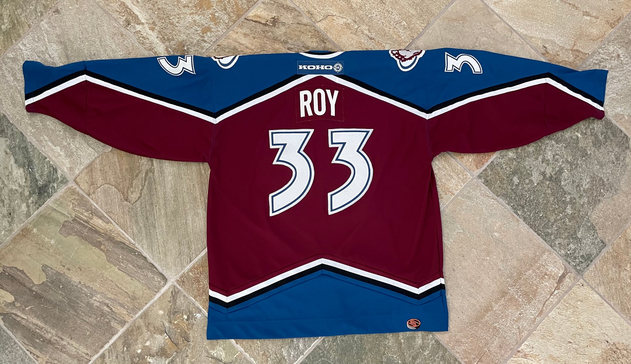 roy avalanche jersey