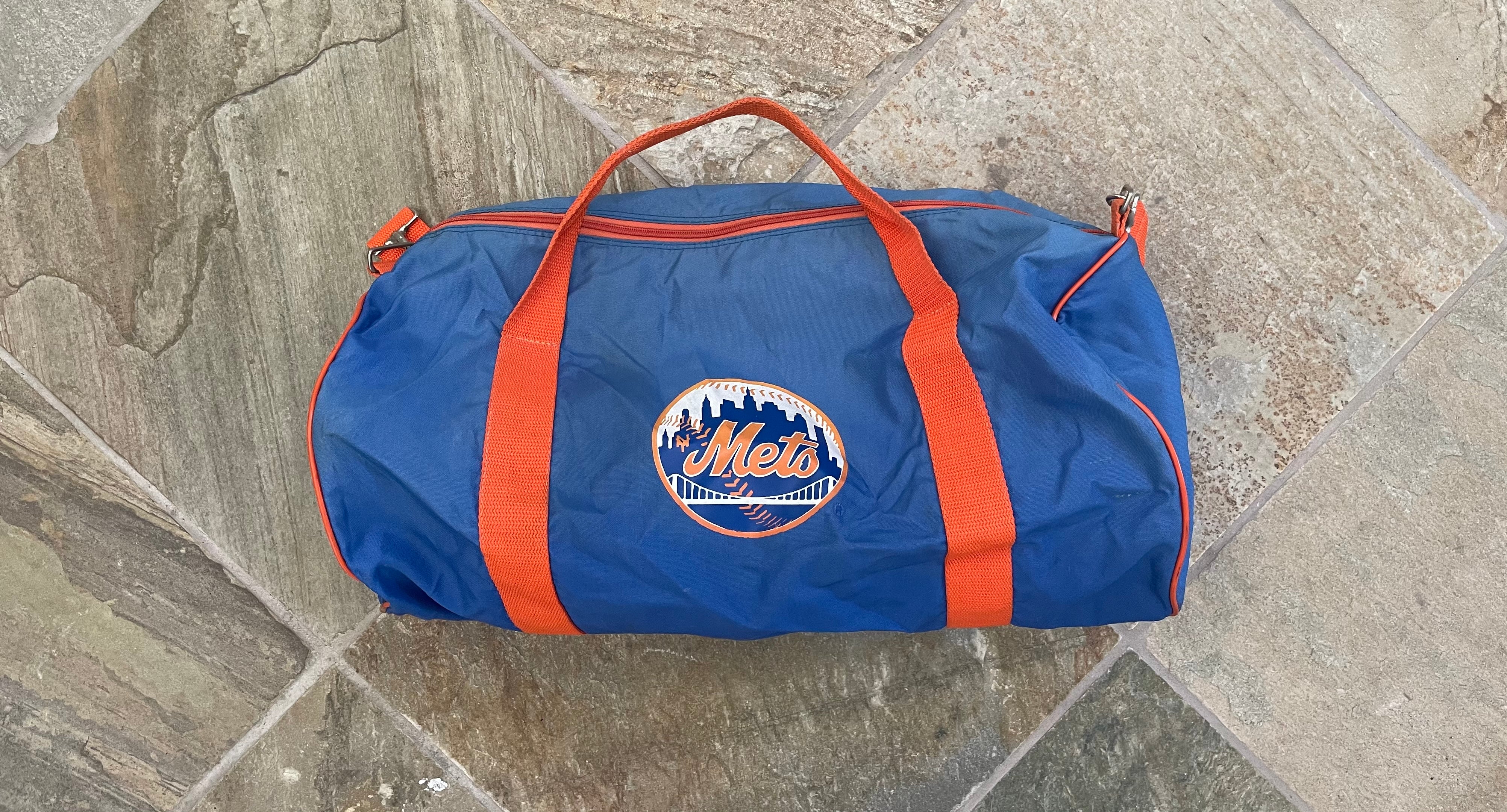 Vintage New York Mets Baseball Duffle Bag ### – Stuck In The 90s