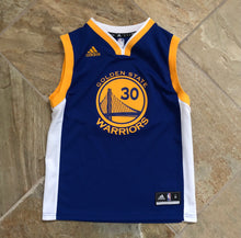 Load image into Gallery viewer, Golden State Warriors Stephen Curry Adidas Basketball Jersey, Size Youth Medium, 8-10