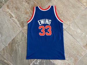 Vintage New York Knicks Patrick Ewing Champion Basketball Jersey, Size Youth 14-16