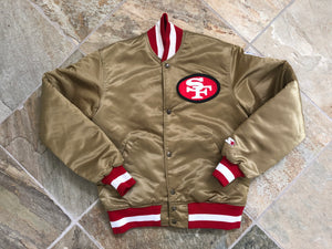 Vintage San Francisco 49ers Starter Satin Football Jacket, Size Small
