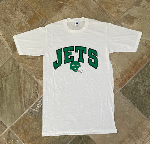 Vintage New York Jets Logo 7 Football Tshirt, Size XL