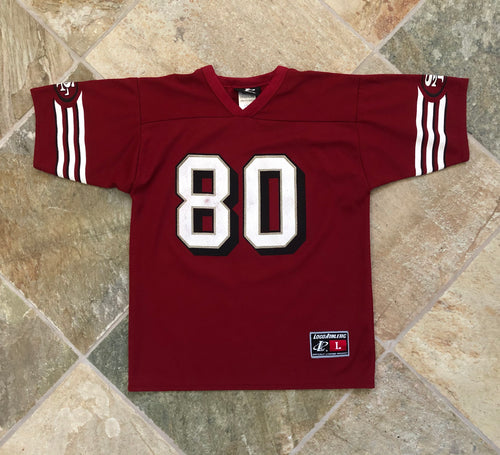 Vintage San Francisco 49ers Jerry Rice Logo Athletic Football Jersey, Size Youth Large, 14-16