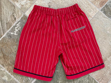 Load image into Gallery viewer, Vintage Chicago Blackhawks Starter Pin Stripe Hockey Shorts, Size Large