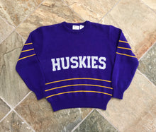 Load image into Gallery viewer, Vintage Washington Huskies College Sweater Sweatshirt, Size Medium