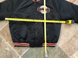 Vintage San Francisco Giants Chalk Line Satin Jacket, Size XL