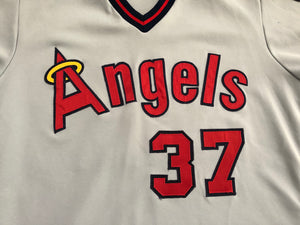 Anaheim Angels Vintage Sandknit Baseball Jersey (42)