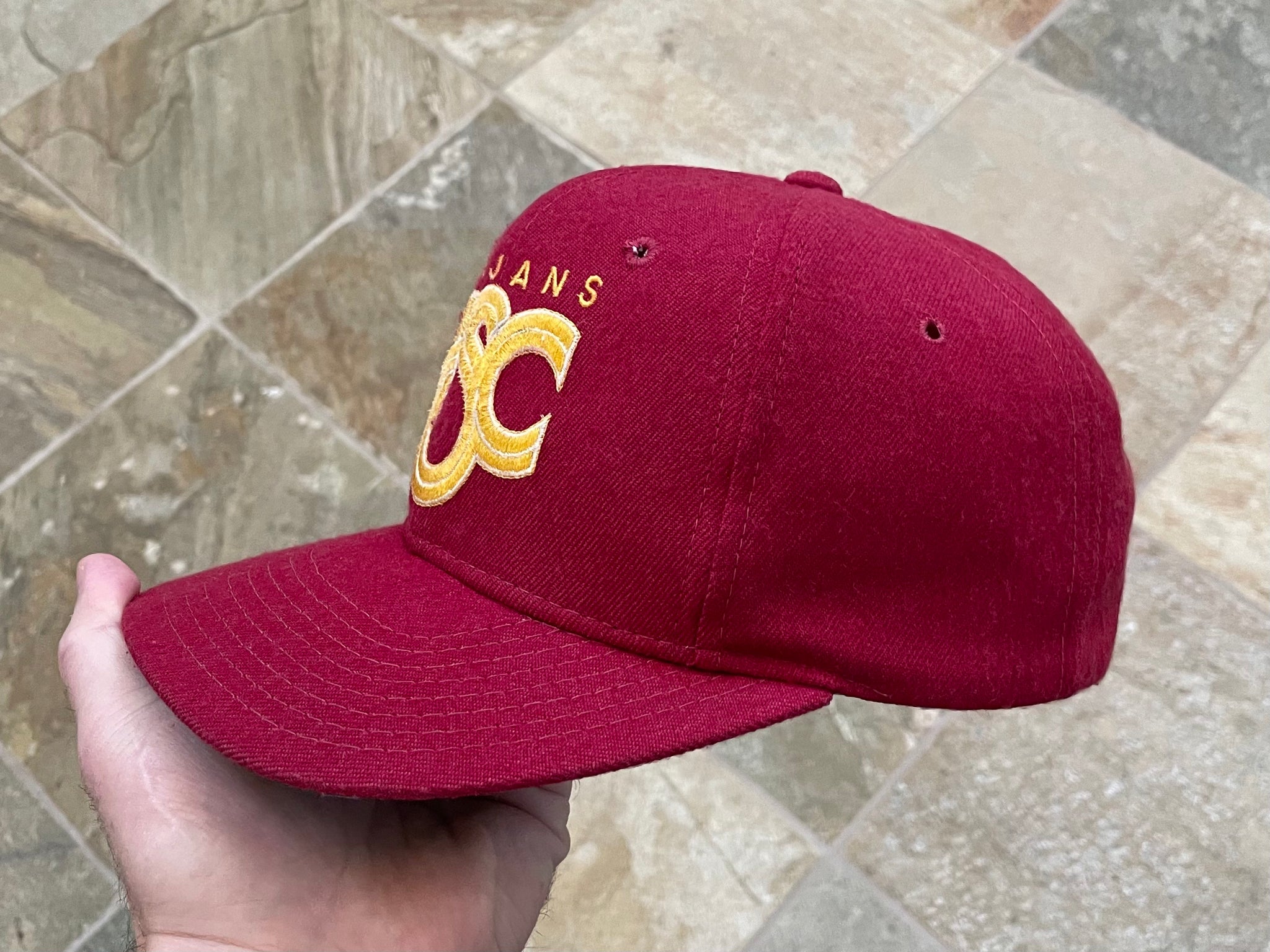 Vintage Oklahoma Sooners Sports Specialties Script Snapback Hat