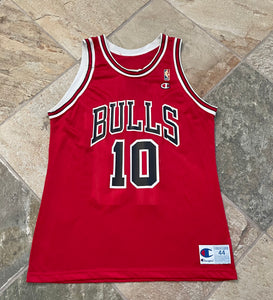 Vintage Chicago Bulls BJ Armstrong Champion Basketball Jersey, Size 44, Large