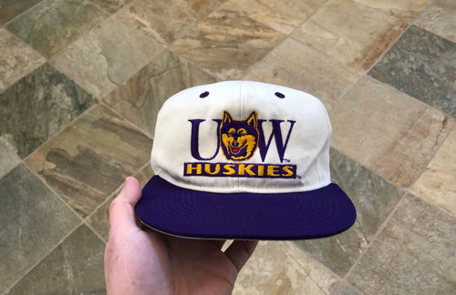 Vintage Washington Huskies #1 Apparel Snapback College Hat