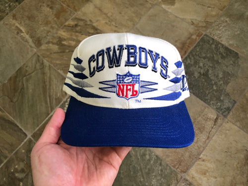Vintage Dallas Cowboys Logo Athletic Diamond Snapback Football Hat