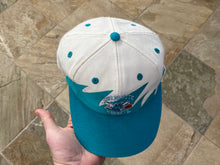 Load image into Gallery viewer, Vintage Charlotte Hornets Logo Athletic Sharktooth Snapback Basketball Hat