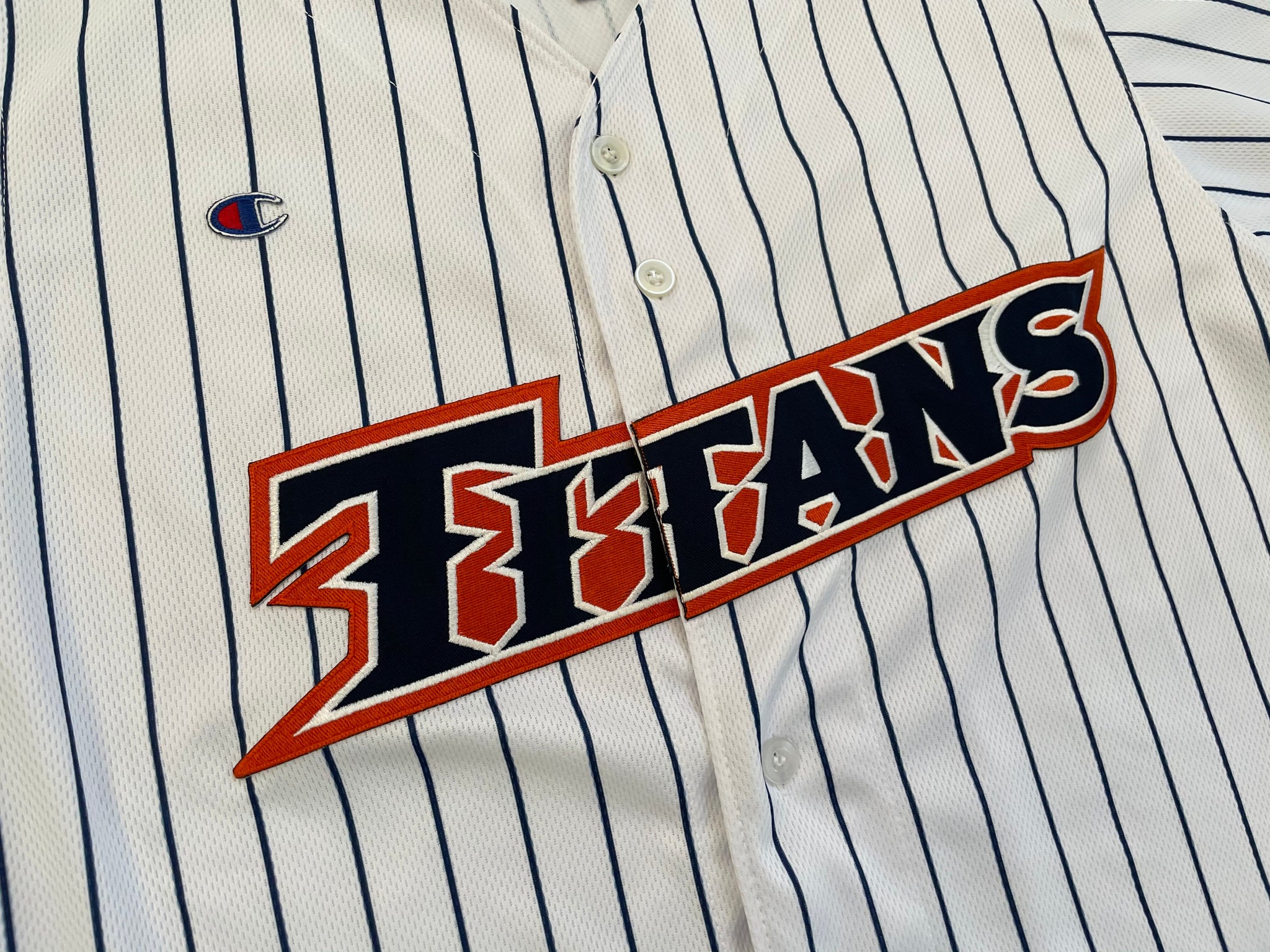 Cal State Fullerton Titans Champion College Baseball Jersey Size Medi Stuck In The 90s Sports