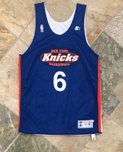 Vintage New York Knicks Team Issued Basketball Jersey, Size Large