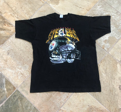 Vintage Pittsburgh Steelers Salem Sportswear Football Tshirt, Size XL