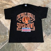 Load image into Gallery viewer, Vintage Cincinnati Bengals Logo 7 Super Bowl XXII Football Tshirt, Size XL