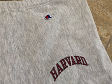 Load image into Gallery viewer, Vintage Harvard Crimson Champion Reverse Weave College Sweat Pants, Size Medium