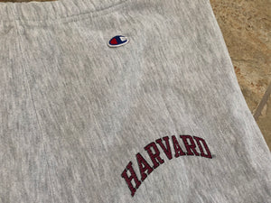 Vintage Harvard Crimson Champion Reverse Weave College Sweat Pants, Size Medium