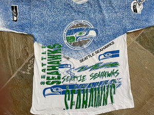 Vintage Seattle Seahawks Magic Johnson Football Tshirt, Size XL