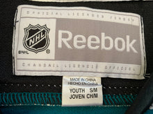 Load image into Gallery viewer, San Jose Sharks Reebok Hockey Jersey, Size Youth Small/Medium