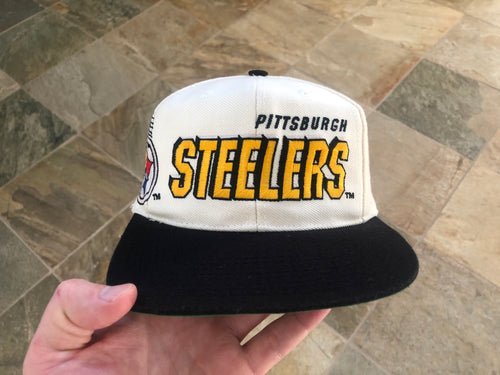 Vintage Pittsburgh Steelers Sports Specialities Shadow Snapback Football Hat